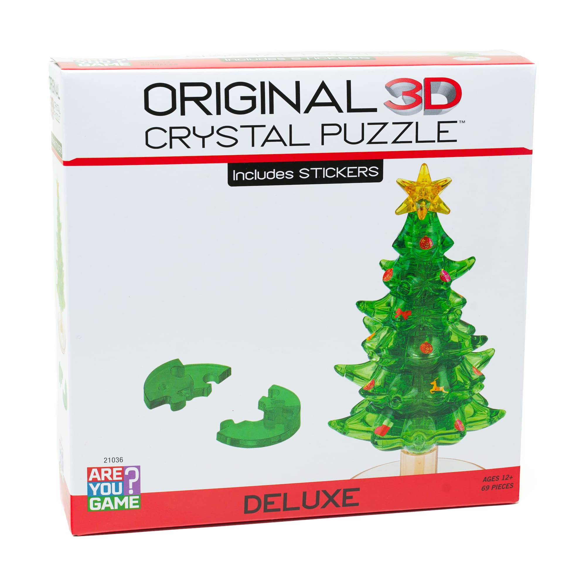 3D Crystal Puzzle - Christmas Tree: 69 Pcs